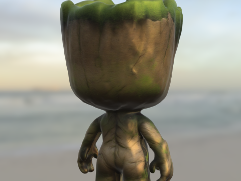 Baby Groot Modelo 3D