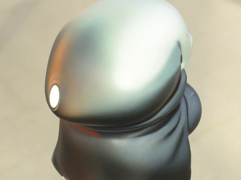 Fester plush Chibi 3D Model