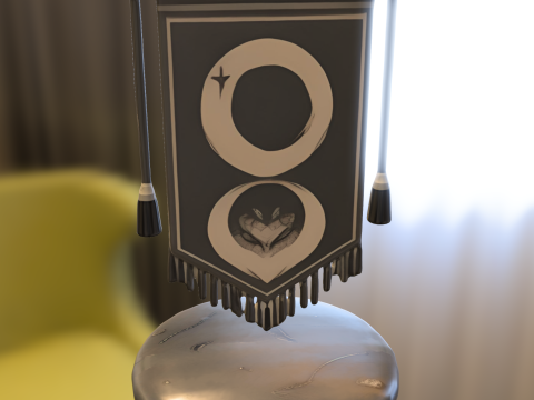 Clan Lycan Banner 3D 모델