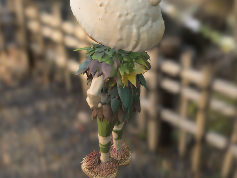 Forest Gnome 3D 모델
