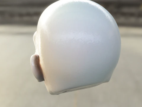 Killer Clown Horror Mask 3D Model