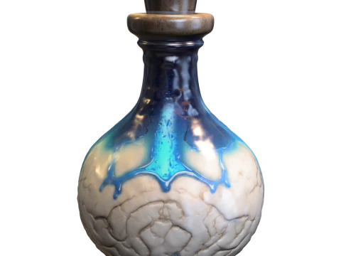 Mystic Brain Elixir Bottle 3D Model