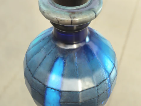 Arcane Core Vial Magical Energy Bottle 3D Model