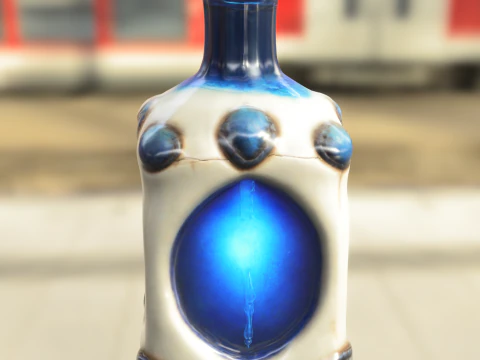 Voidheart Mana Flask 3D Model
