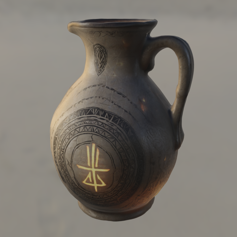 Evil Soul Container 3D Model .c4d .max .obj .3ds .fbx .stl .blend 