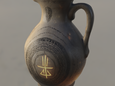 Evil Soul Container 3D Model