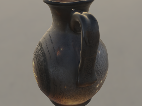 Evil Soul Container 3D Model
