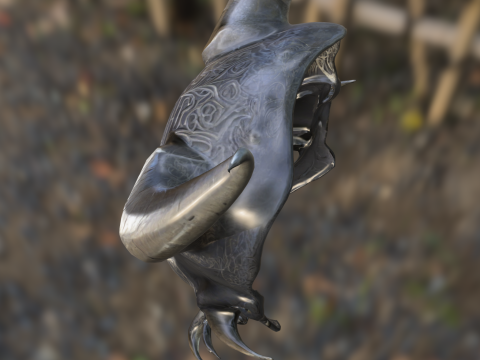 Demonic Skull Mask 3D 模型