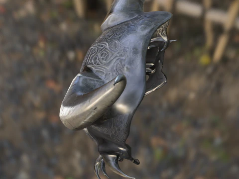 Demonic Skull Mask 3D Model