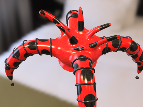 Jester Hat Stylized Clown 3Dモデル