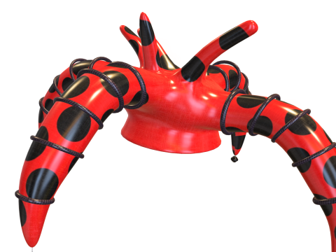 Jester Hat Stylized Clown 3Dモデル