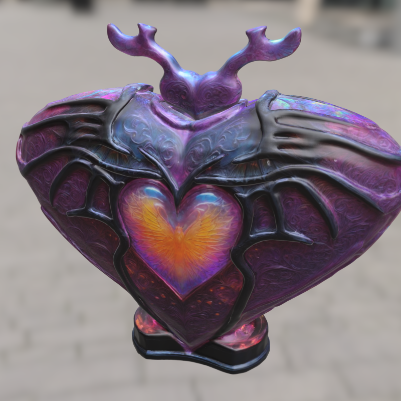 Fantasy Magical Relic 3D 模型 .c4d .max .obj .3ds .fbx .stl .blend 