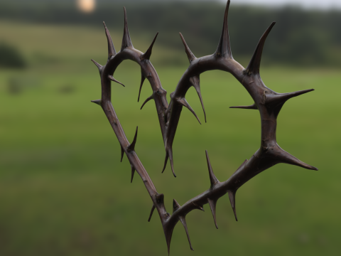 Thorned Heart 3D Модель