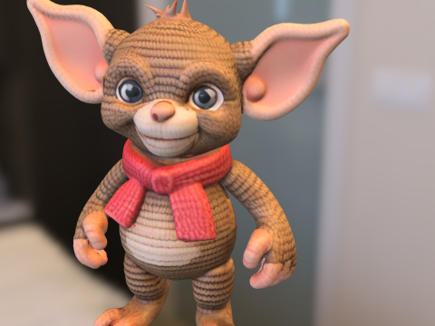 Cute Fantasy Creature Modelo 3D