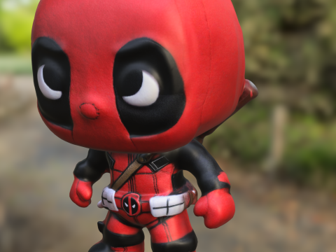 Chibi deadpoll doll Modèle 3D