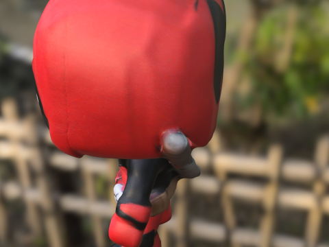 Chibi deadpoll doll 3D 模型