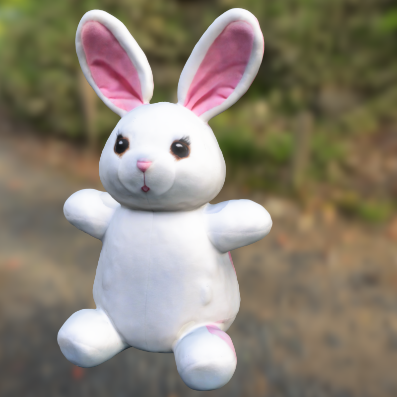 Chibi Bunny Model 3D .c4d .max .obj .3ds .fbx .stl .blend