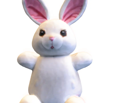 Chibi Bunny 3D Model