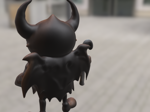 Chibi Demon Goblin Modelo 3D