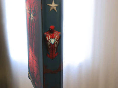 Superhero Themed Wardrobe Cabinet 3D Model