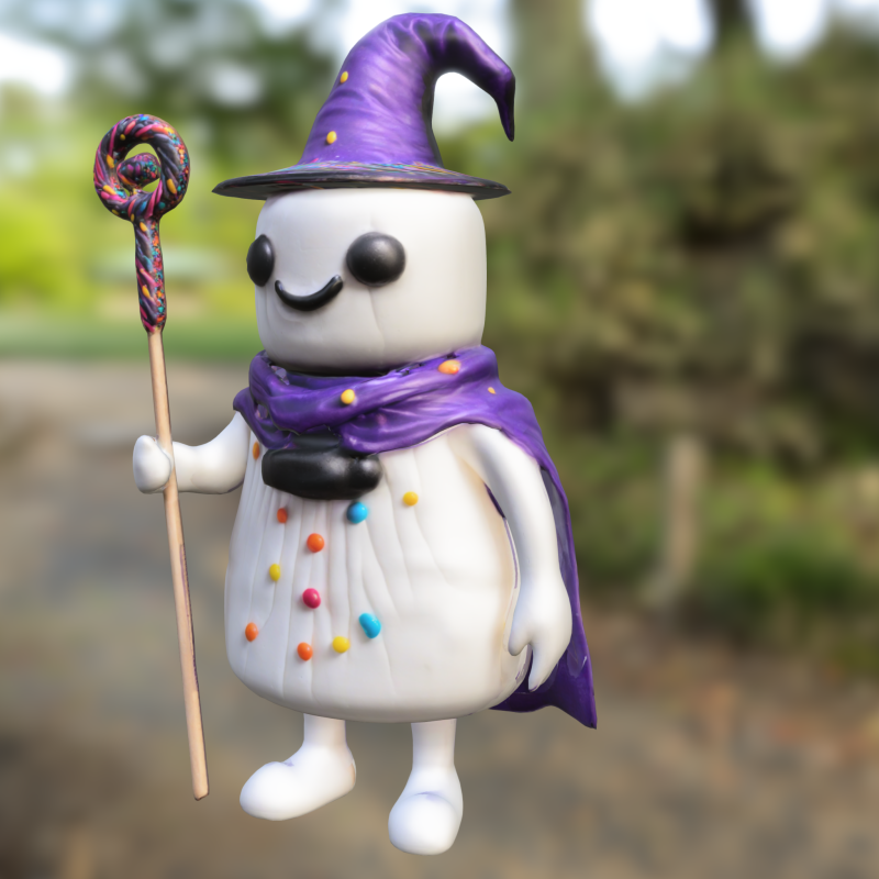 Candy Wizard 3Dモデル .c4d .max .obj .3ds .fbx .stl .blend