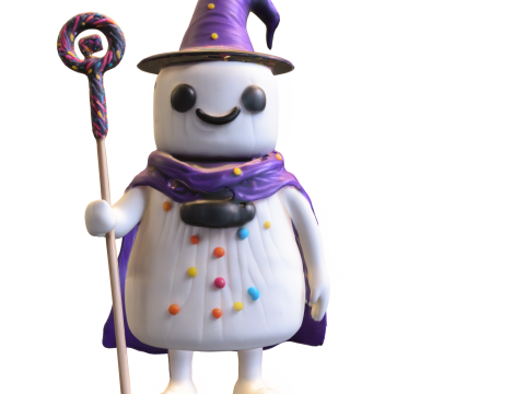 Candy Wizard 3Dモデル