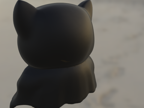Chibi Batman Hero 3D Модель