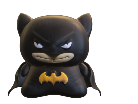 Chibi Batman Hero 3D Модель