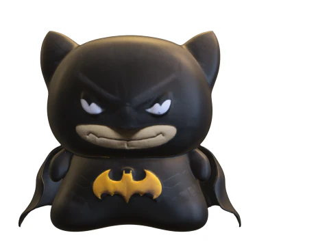 Chibi Batman Hero 3D Model