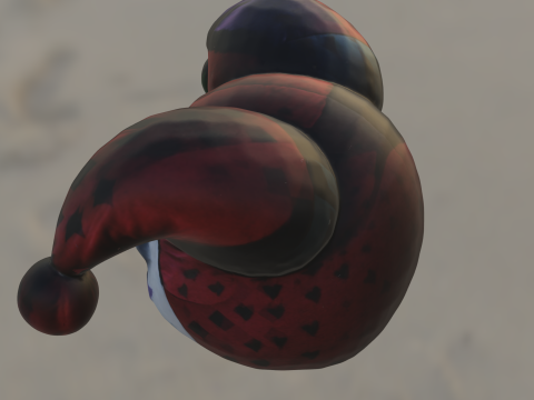 Creepy Jester Mask 3D मॉडल