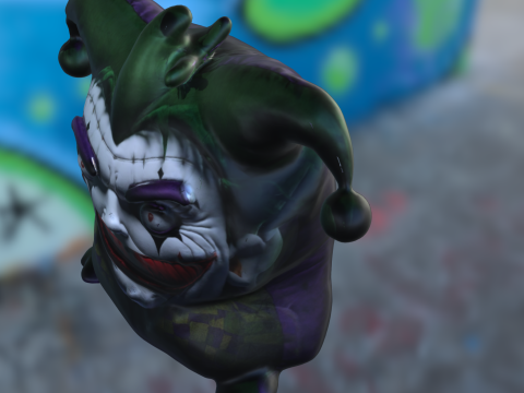 Creepy Joker Blob Modelo 3D
