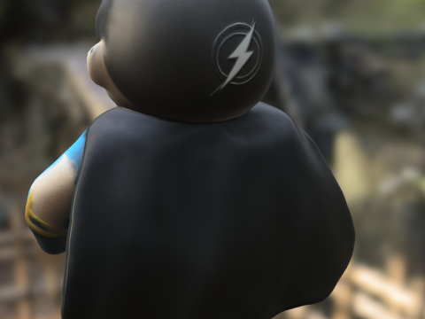 Thunder Hero Plush Modelo 3D
