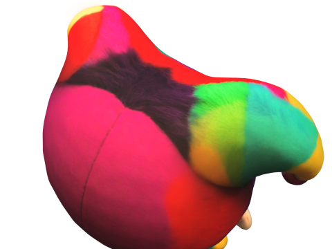 Colorful Jester Doll 3D Model