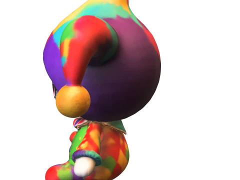 Doll Harley QuinnPlush 3D Model