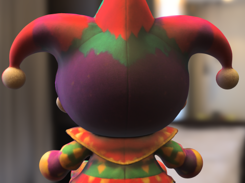 Whimsical Jester Doll 3D मॉडल
