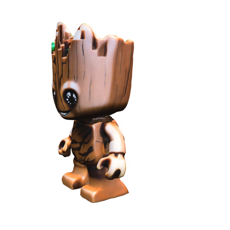 Cartoon lego groot 3D Модель .c4d .max .obj .3ds .fbx .stl .blend
