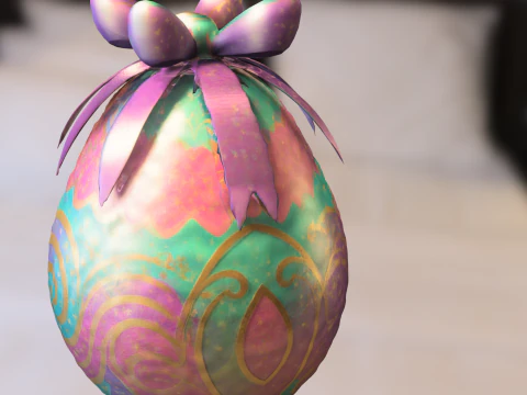 Decorative Easter Egg 3D Model