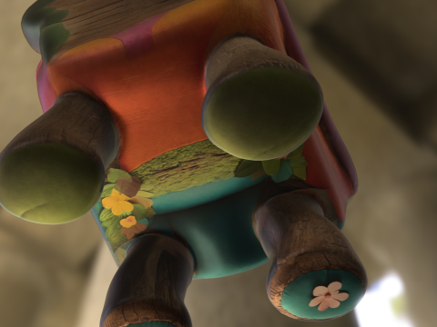 Enchanted Forest Throne Modelo 3D