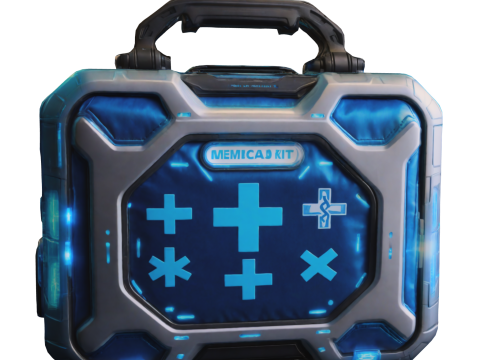 Sci Fi Medical Kit Modelo 3D