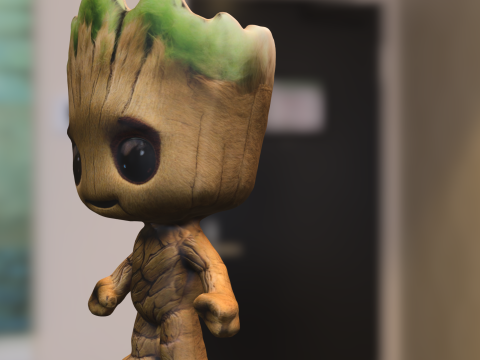 Baby Groot 3D 模型