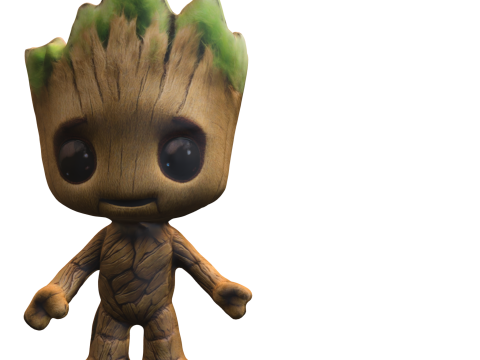 Baby Groot 3D Модель