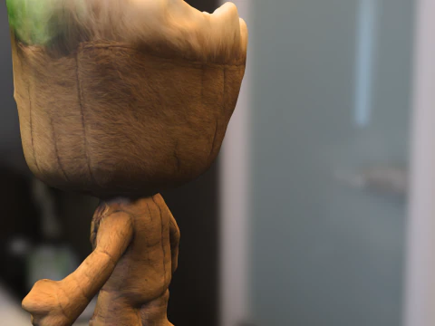 Baby Groot 3D Model