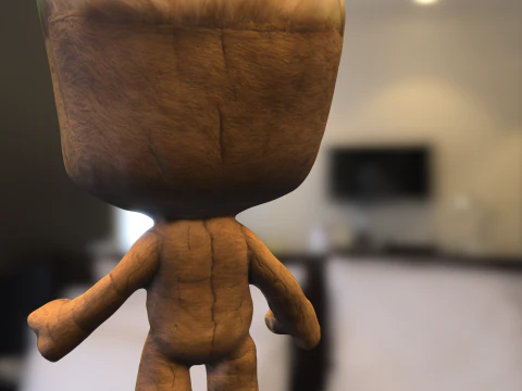 Baby Groot 3D Model