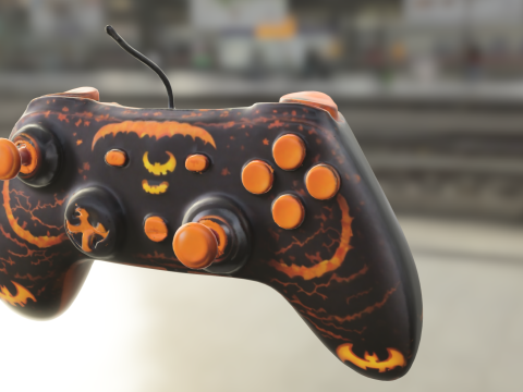 Halloween Game Controller Modèle 3D
