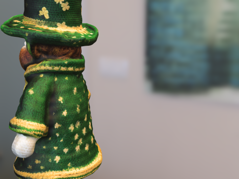Leprechaun Plush 3D Модель