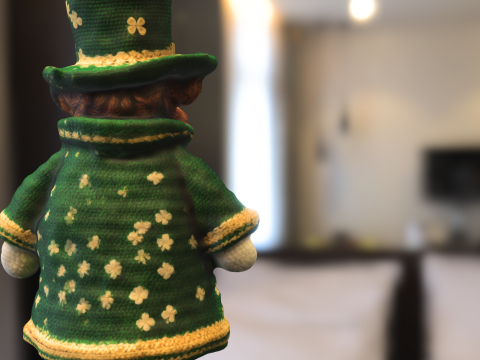 Leprechaun Plush 3D Модель