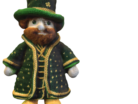 Leprechaun Plush 3D Модель