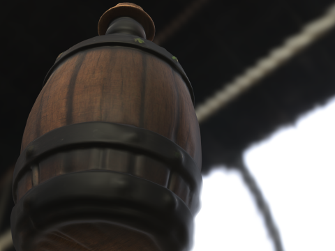 Irish Ale Bottle 3D Model