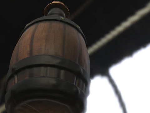 Irish Ale Bottle 3D Model