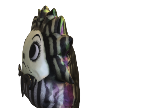 Beetlejuicer pillow Plush Modello 3D